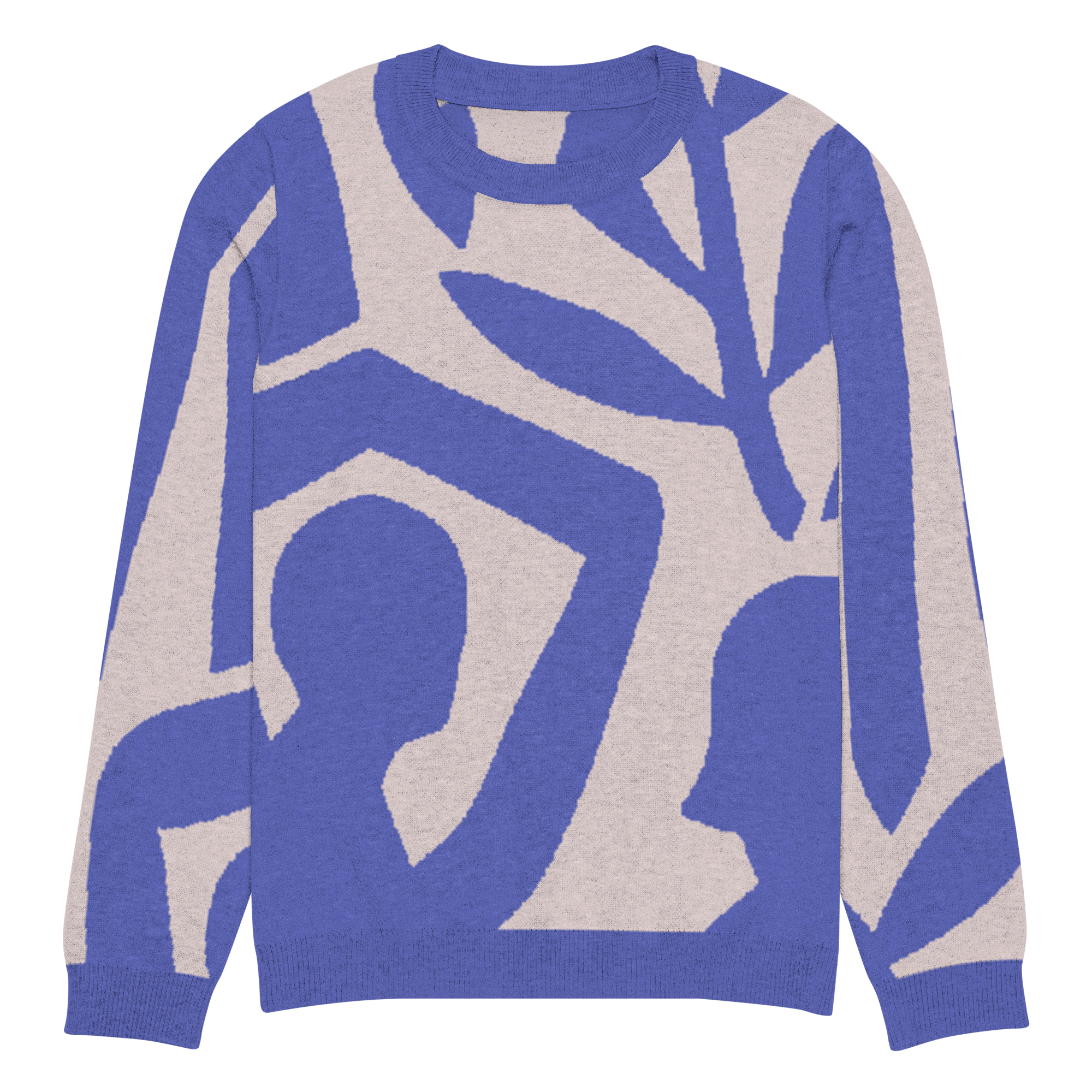 Talk · Human · Knitted crew neck sweater