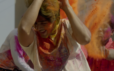 A Riot of Color in India