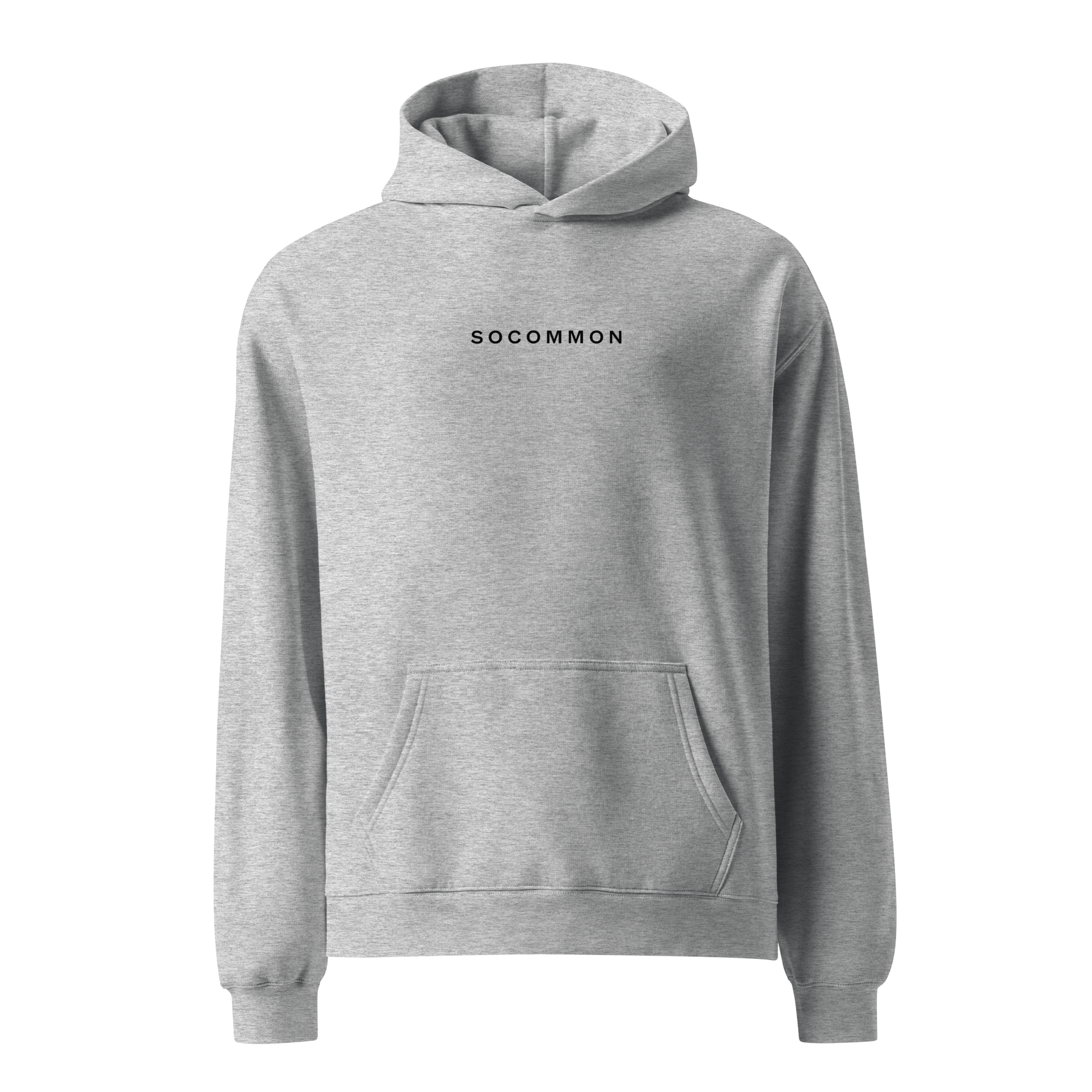 Socommon / grey · Unisex oversized hoodie
